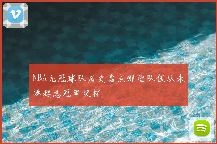 NBA无冠球队历史盘点哪些队伍从未捧起总冠军奖杯