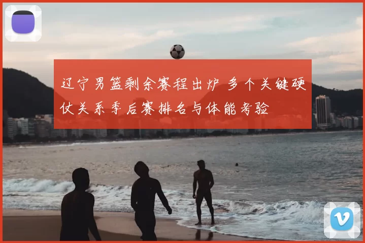 辽宁男篮剩余赛程出炉 多个关键硬仗关系季后赛排名与体能考验